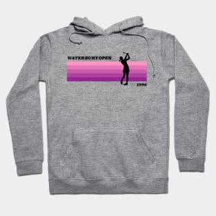 Waterbury Open | Happy Gilmore Inspired | Pink + Female Golfer Hoodie